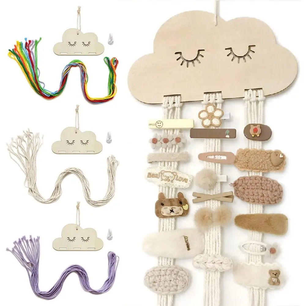 Nordic Style Solid Wood Cloud Style Accessories Princess Hairpin Hair Band Bow Storage Pendant Multicolor DIY Accessories Bag
Nordic Style Solid Wood Cloud Style Accessories Princess Hairpin Hair Band Bow Storage Pendant Multicolor DIY Accessories Bag