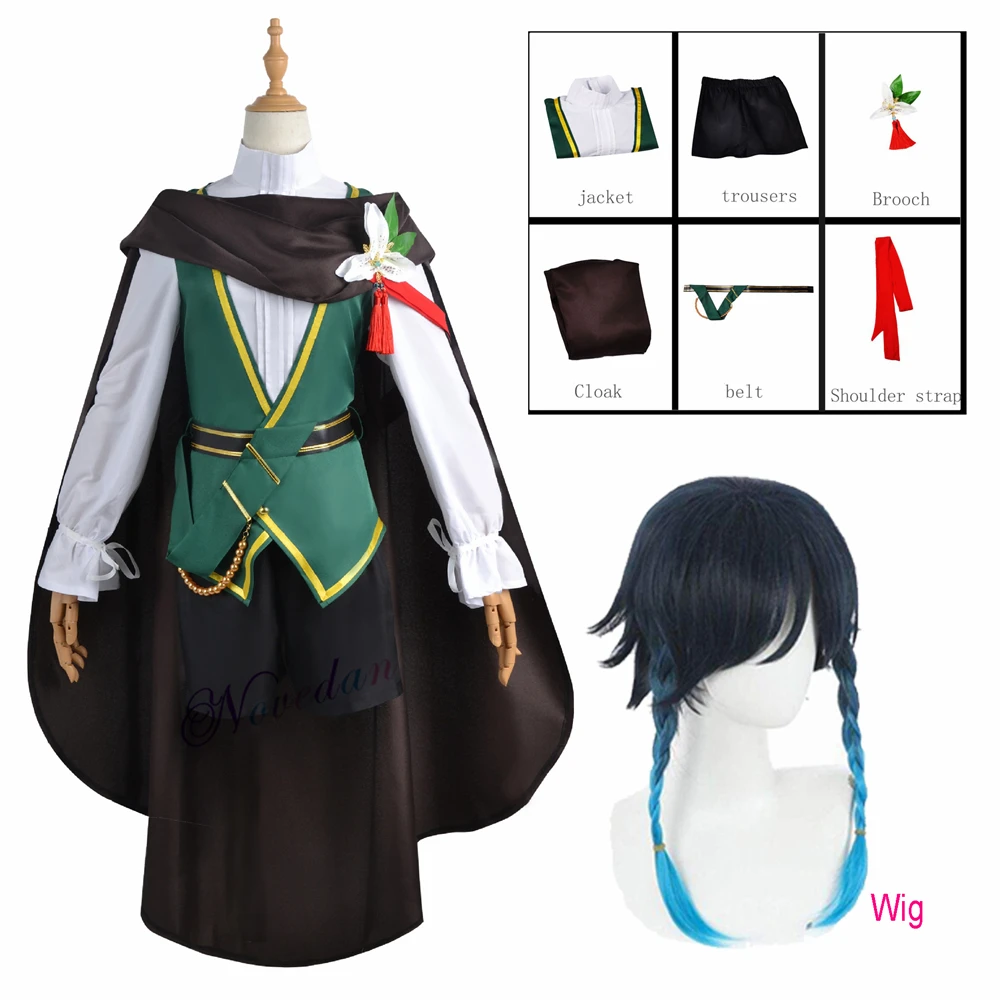 Venti Friend Cosplay Genshin Impact Barbatos Cosplay Costume Wig Shoes Anime Game Doujin Genshin Impact Cosplay Costume
Venti Friend Cosplay Genshin Impact Barbatos Cosplay Costume Wig Shoes Anime Game Doujin Genshin Impact Cosplay Costume