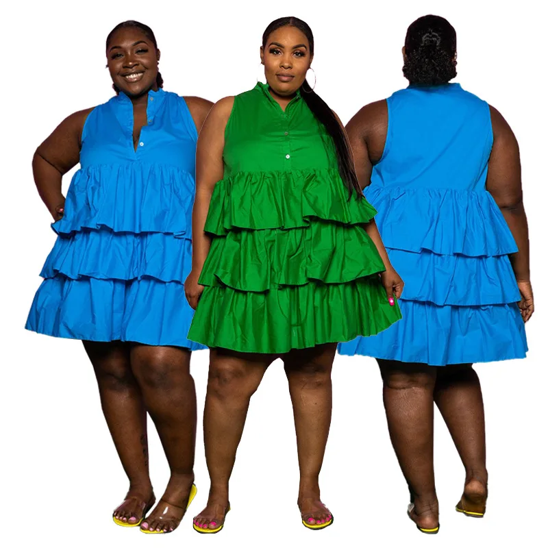 2022 Blue Green African Dress for Women African Femme Solid Color Dashiki Clothes Big Size Sleeveless Ankara Dresses Party Dress
2022 Blue Green African Dress for Women African Femme Solid Color Dashiki Clothes Big Size Sleeveless Ankara Dresses Party Dress