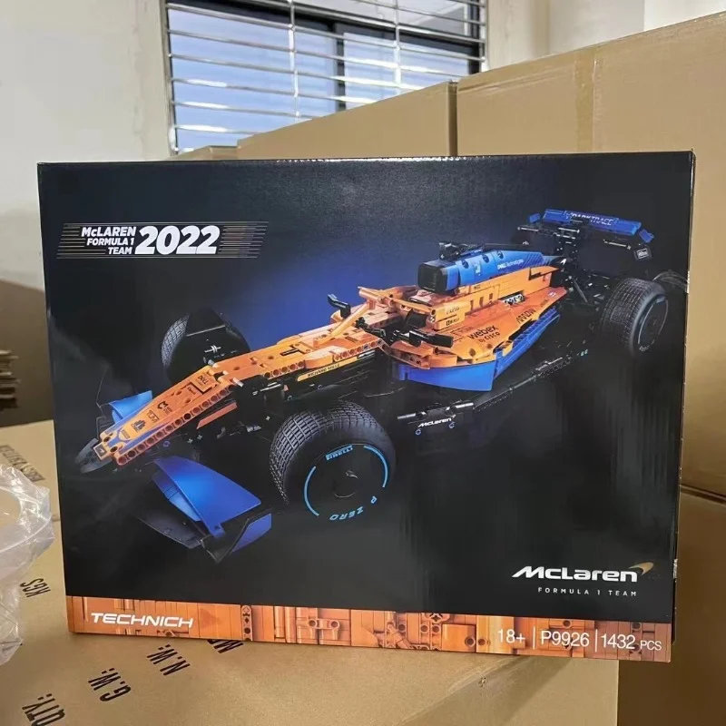 

NEW Tech Compatible 42141 McLarens Formula 1 Race Car Model Buiding Block City Vehicle Bricks Kits Toys For kids Birthday gift