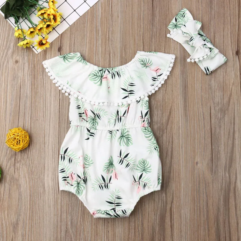 Pudcoco 2Pcs 0-18M Summer Flamingo Newborn Baby Girl Clothes Ruffle Bodysuit Green Jumpsuit Summer Outfit+Headdress
Pudcoco 2Pcs 0-18M Summer Flamingo Newborn Baby Girl Clothes Ruffle Bodysuit Green Jumpsuit Summer Outfit+Headdress