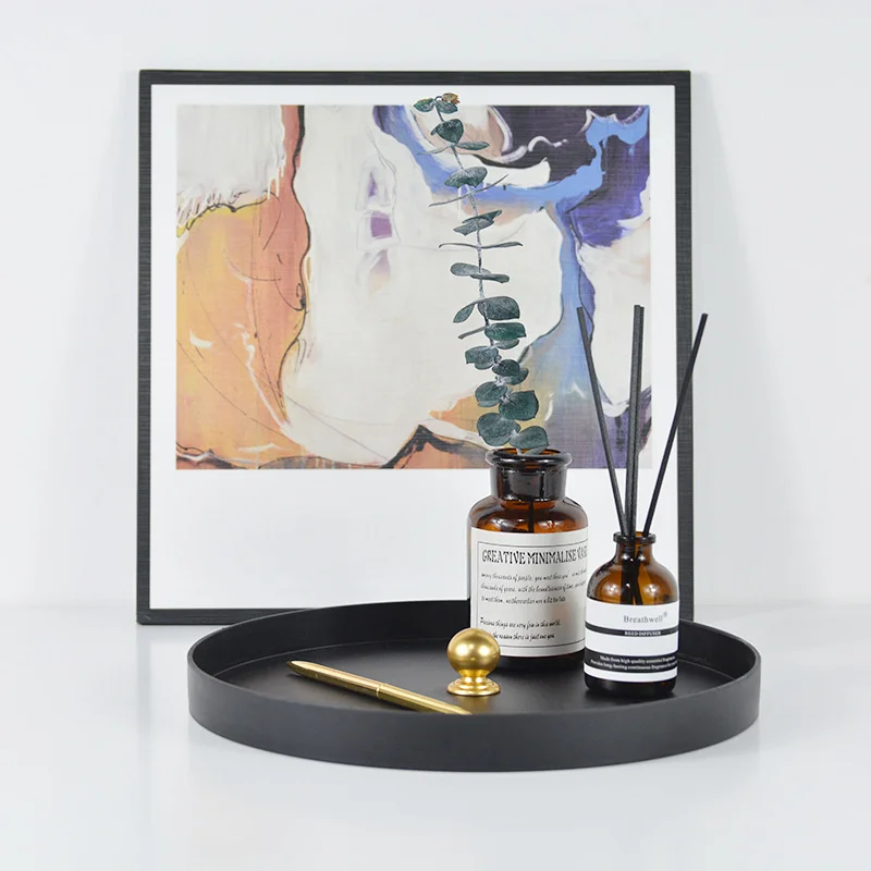 Nordic Desktop Storage Tray Plastic Round Jewelry Tray Decoration Tray Living Room Kitchen Table Snack Plate Home Decor
Nordic Desktop Storage Tray Plastic Round Jewelry Tray Decoration Tray Living Room Kitchen Table Snack Plate Home Decor