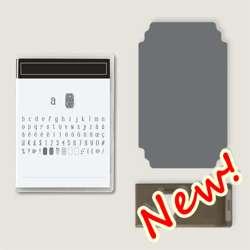 2022 New Arrival English alphabet Clear Stamps or Metal Cutting Dies Sets for DIY Craft Making Greeting Card Scrapbooking
2022 New Arrival English alphabet Clear Stamps or Metal Cutting Dies Sets for DIY Craft Making Greeting Card Scrapbooking