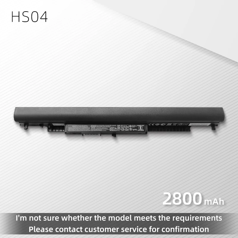 Новый аккумулятор HS04 для ноутбука HP 240 245 246 250 255 256 G4 340 346 G3 G4 TPN-I119 I120 I124 C125 C126 W121 17-ac101TX ac102TX
Новый аккумулятор HS04 для ноутбука HP 240 245 246 250 255 256 G4 340 346 G3 G4 TPN-I119 I120 I124 C125 C126 W121 17-ac101TX ac102TX