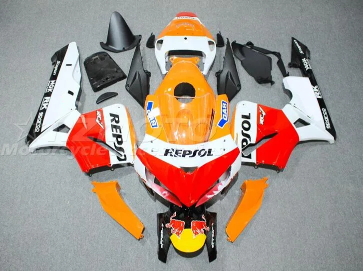 4Gifts New ABS Plastic Injection Mold Fairings Kit Bodywork set fit for HONDA CBR600RR F5 2005 2006 05 06 Repsol Hot
4Gifts New ABS Plastic Injection Mold Fairings Kit Bodywork set fit for HONDA CBR600RR F5 2005 2006 05 06 Repsol Hot