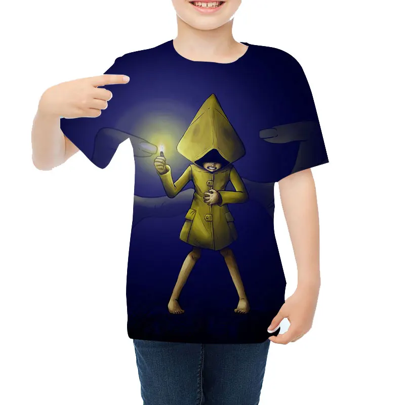Fashion Little Nightmares 2 TShirts Kids 3D Print Cartoon Anime Tops Tee Summer T-shirt Children Oversize Graphic Shirt 2022
Fashion Little Nightmares 2 TShirts Kids 3D Print Cartoon Anime Tops Tee Summer T-shirt Children Oversize Graphic Shirt 2022