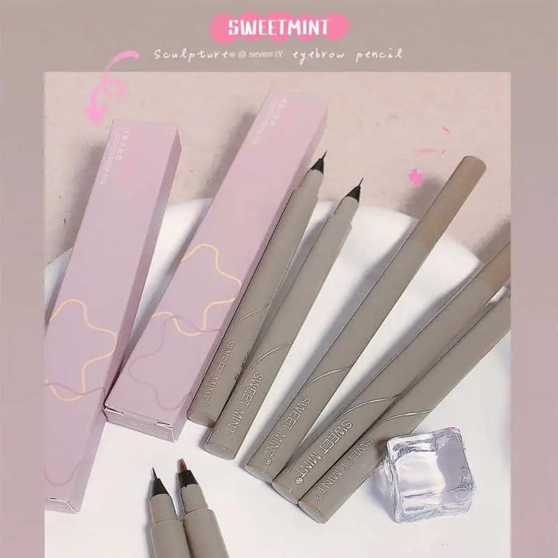 Sweet Mint Liquid Eyebrow Pen Ultra Thin Waterproof Eyebrow Pencil Sweat-proof Color Fast Drying Easy To Draw Eyebrow Cosmetics
Sweet Mint Liquid Eyebrow Pen Ultra Thin Waterproof Eyebrow Pencil Sweat-proof Color Fast Drying Easy To Draw Eyebrow Cosmetics