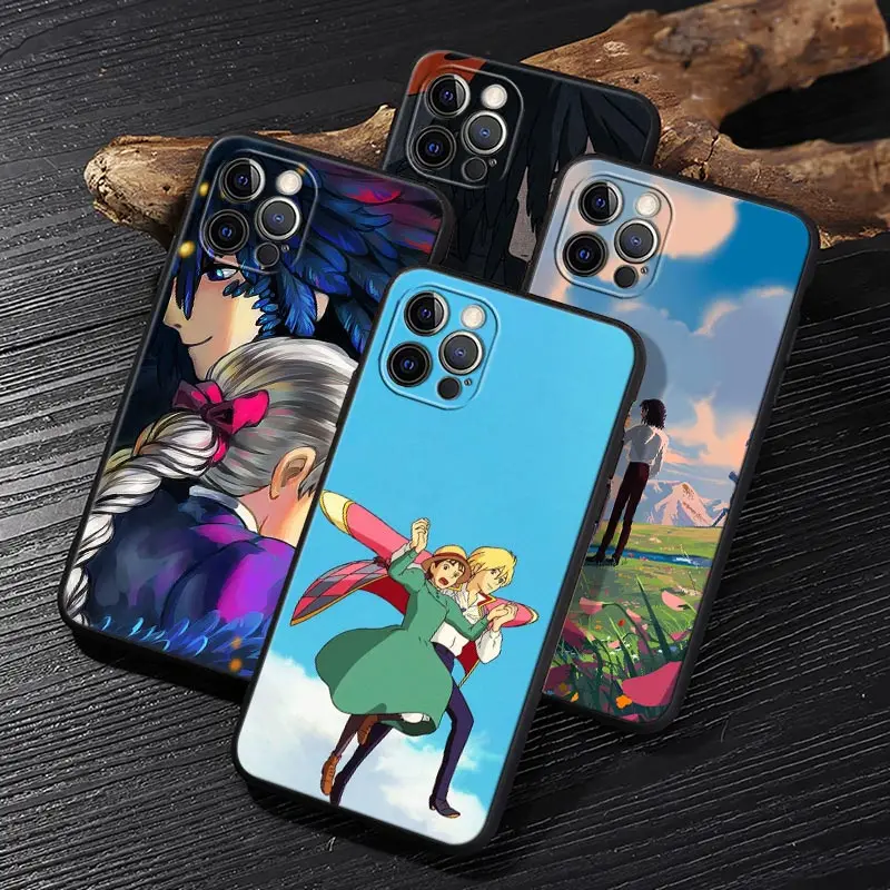 Anime Howl's Moving Castle Funda For iphone 14 Case For iPhone 11 12 13 Mini 14 Pro Max XS X XR 7 8 Plus SE 2020 Case Soft Cover
Anime Howl's Moving Castle Funda For iphone 14 Case For iPhone 11 12 13 Mini 14 Pro Max XS X XR 7 8 Plus SE 2020 Case Soft Cover