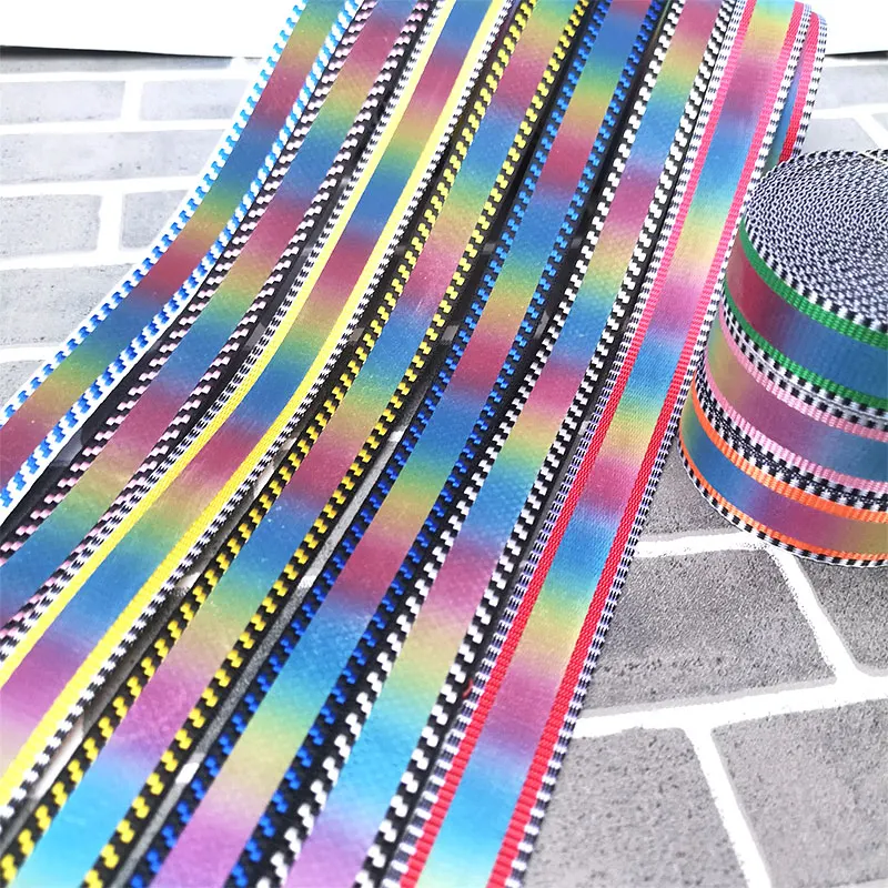 2cm x 2M Laser Reflective Fabric Color Webbing Ribbon For Garment Vest Bag Shoe Decoration Strip Night Warning Safety
2cm x 2M Laser Reflective Fabric Color Webbing Ribbon For Garment Vest Bag Shoe Decoration Strip Night Warning Safety