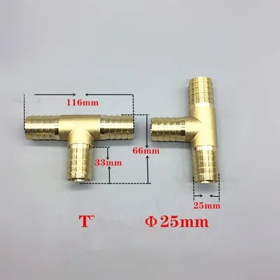 Brass Barb Pipe Fitting 2 3 way connector For 25mm hose copper Pagoda Water Tube Fittings T way 1'' pipe fitting
Brass Barb Pipe Fitting 2 3 way connector For 25mm hose copper Pagoda Water Tube Fittings T way 1'' pipe fitting