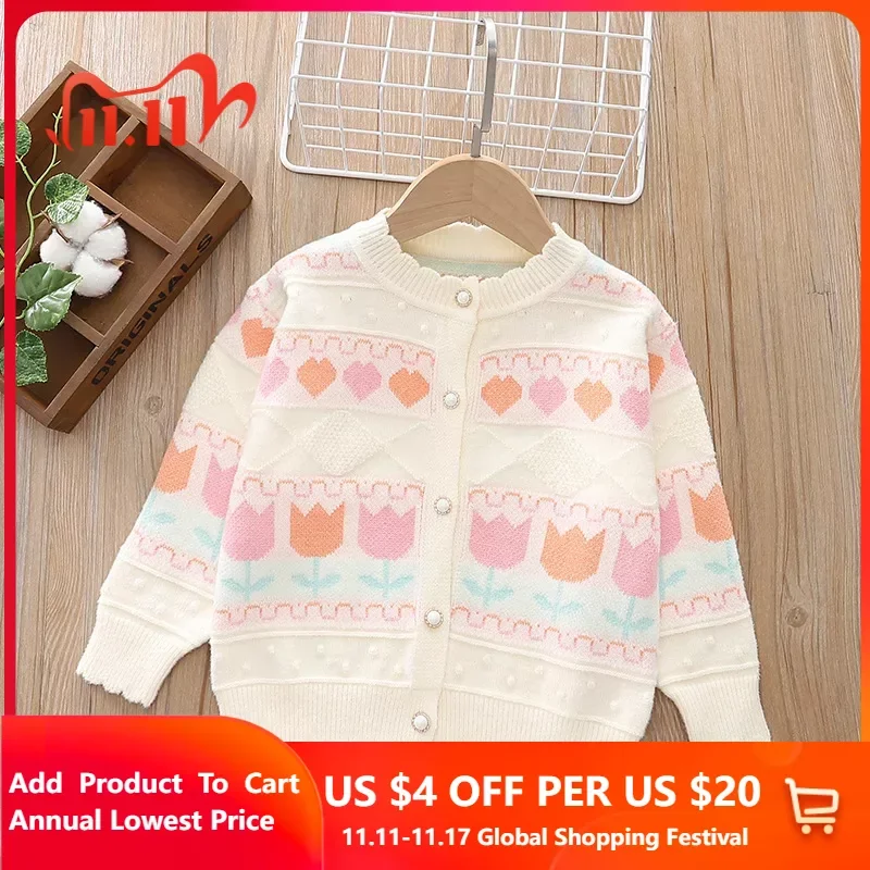 Sweater Cardigan for girls Knit top clothes Heart Winter Fashion Single Breasted Button outdoor clothes for children Outfit
Sweater Cardigan for girls Knit top clothes Heart Winter Fashion Single Breasted Button outdoor clothes for children Outfit