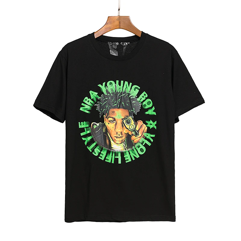 Мужская/Женская Повседневная модная свободная футболка VLONE в стиле High Street из натурального хлопка с принтом и круглым вырезом, 1551
Мужская/Женская Повседневная модная свободная футболка VLONE в стиле High Street из натурального хлопка с принтом и круглым вырезом, 1551
