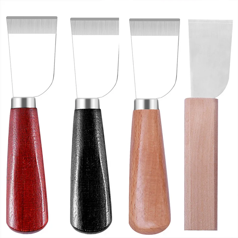 Leather Cutting Knife Leather Working Knife Tools with Wooden Handle Easy Trimming & Edge Skiving Leathercraft Craft for DIY
Leather Cutting Knife Leather Working Knife Tools with Wooden Handle Easy Trimming & Edge Skiving Leathercraft Craft for DIY