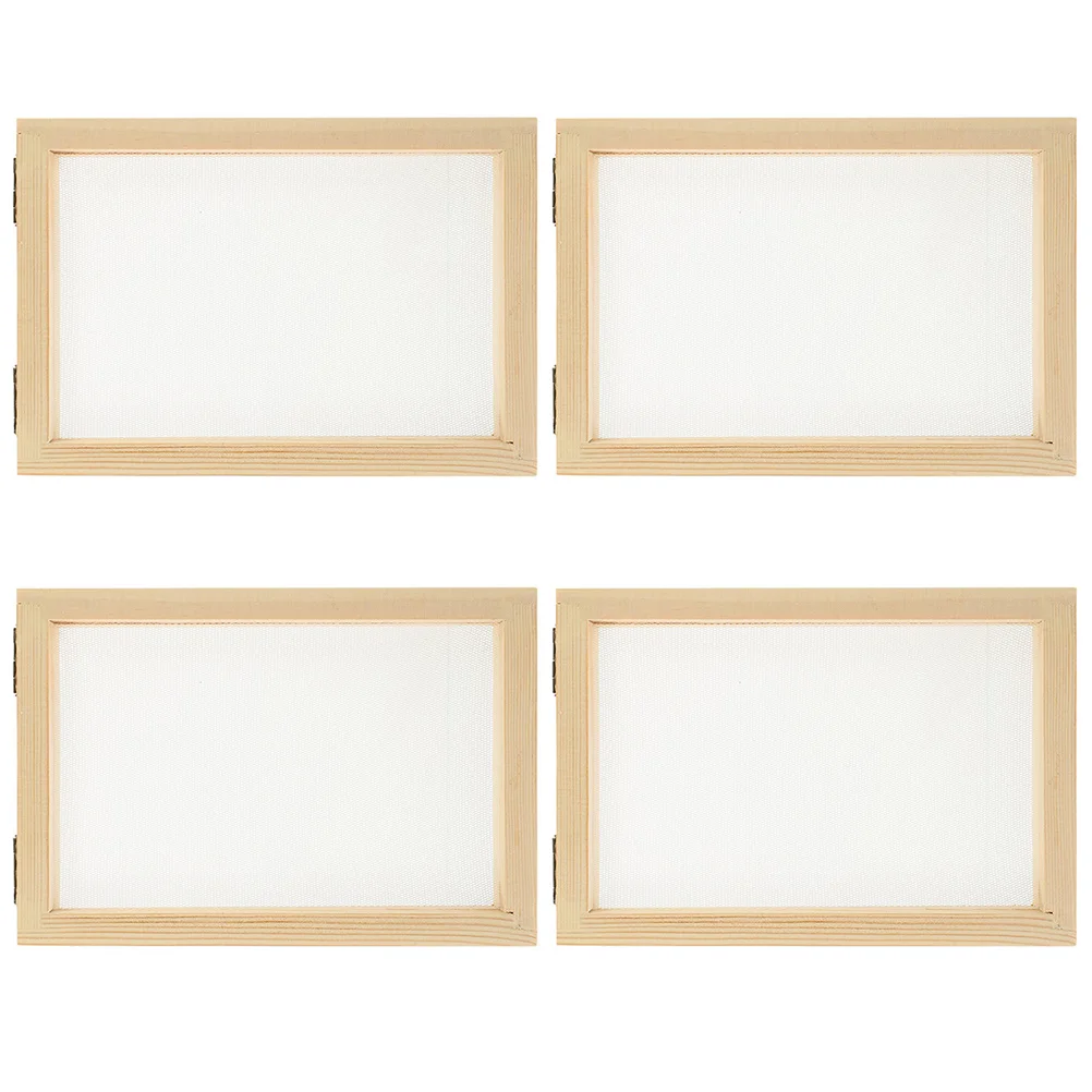 4 Pcs Kids Educational Toys Paper Frame Making Kits Manual Handmade Craft Wooden Children Present
4 Pcs Kids Educational Toys Paper Frame Making Kits Manual Handmade Craft Wooden Children Present