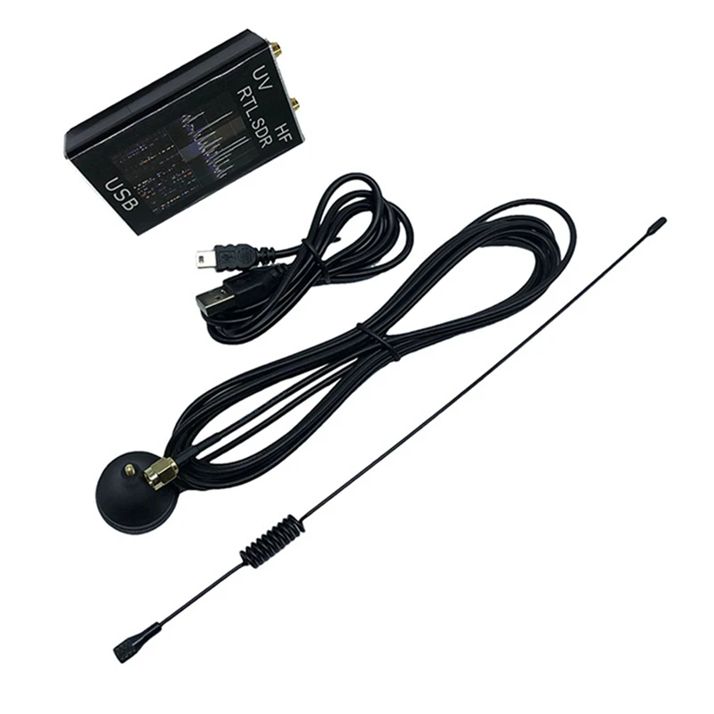 Radio Receiver Full Band UV HF RTL-SDR USB Tuner RTLSDR USB Dongle With RTL2832U R820T2 RTL SDR Receiver
Radio Receiver Full Band UV HF RTL-SDR USB Tuner RTLSDR USB Dongle With RTL2832U R820T2 RTL SDR Receiver