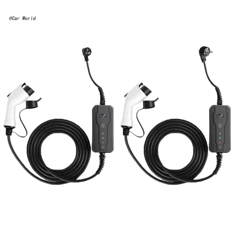 6XDB Upgraded EV Portable Charger 16A Electric Vehicle Charger Lightweight Charger
6XDB Upgraded EV Portable Charger 16A Electric Vehicle Charger Lightweight Charger