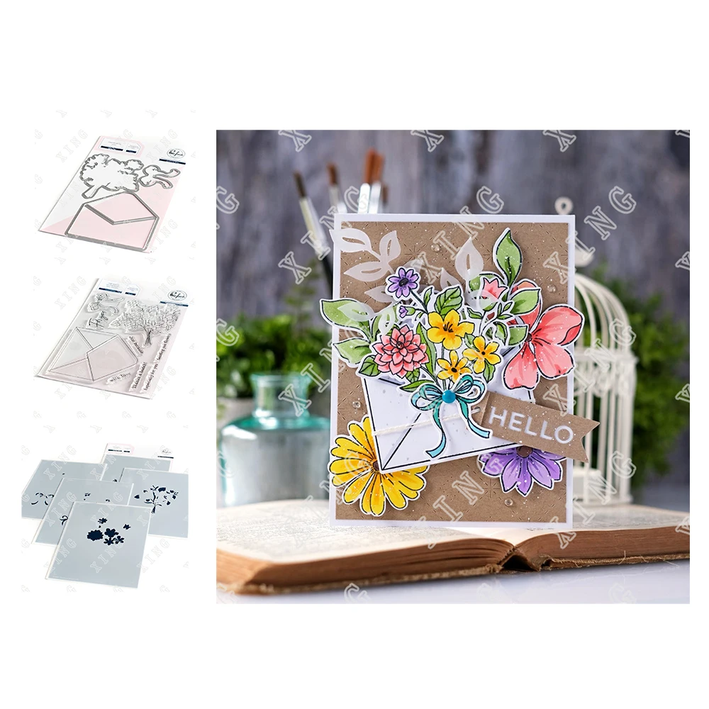 2022 New Hot Sale Floral Envelope Metal Cutting Dies Stamps Stencil Set Diy Scrapbook Decorate Dies Paper Craft Embossing Molds
2022 New Hot Sale Floral Envelope Metal Cutting Dies Stamps Stencil Set Diy Scrapbook Decorate Dies Paper Craft Embossing Molds