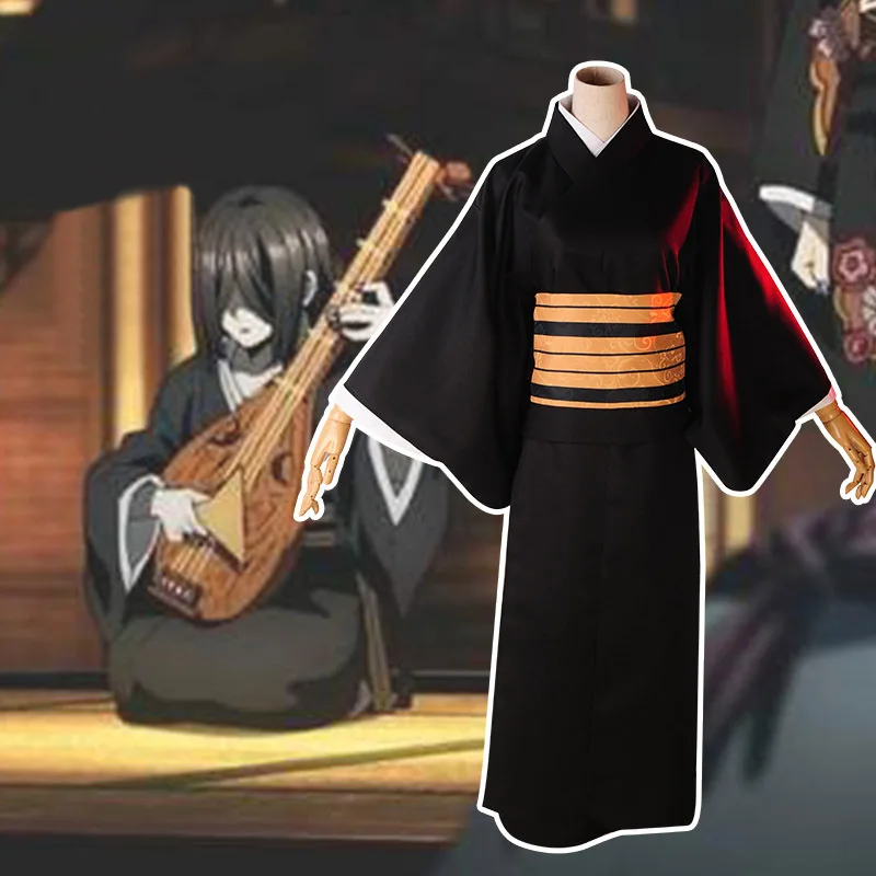Anime Demon Slayer Nakime Cosplay Costumes Japanese kimono Kimetsu No Yaiba Juuni Kitsuki Uniform Full Set Halloween Gifts
Anime Demon Slayer Nakime Cosplay Costumes Japanese kimono Kimetsu No Yaiba Juuni Kitsuki Uniform Full Set Halloween Gifts