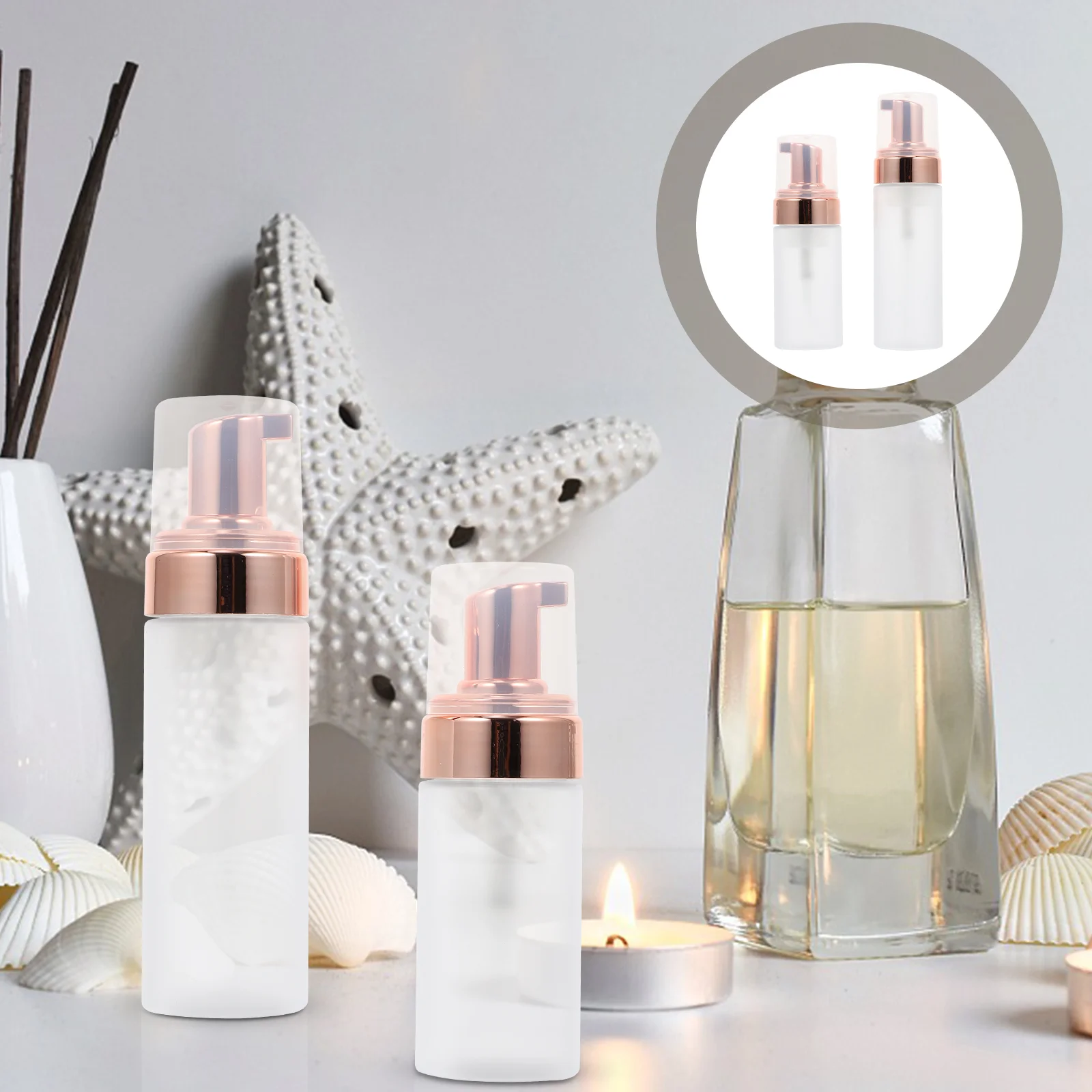 Bottle Pump Dispenser Travel Soap Bottles Lotion Foaming Mini Container Refillable Foam Hand Makeup Liquid Airless Foundations
Bottle Pump Dispenser Travel Soap Bottles Lotion Foaming Mini Container Refillable Foam Hand Makeup Liquid Airless Foundations