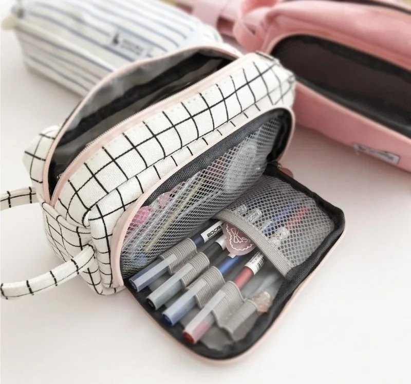 20 Colors Large Capacity Pencil Case Kawaii Pencilcase School Pen Case Supplies Pencil Bag School Box Pencils Pouch Stationery
20 Colors Large Capacity Pencil Case Kawaii Pencilcase School Pen Case Supplies Pencil Bag School Box Pencils Pouch Stationery