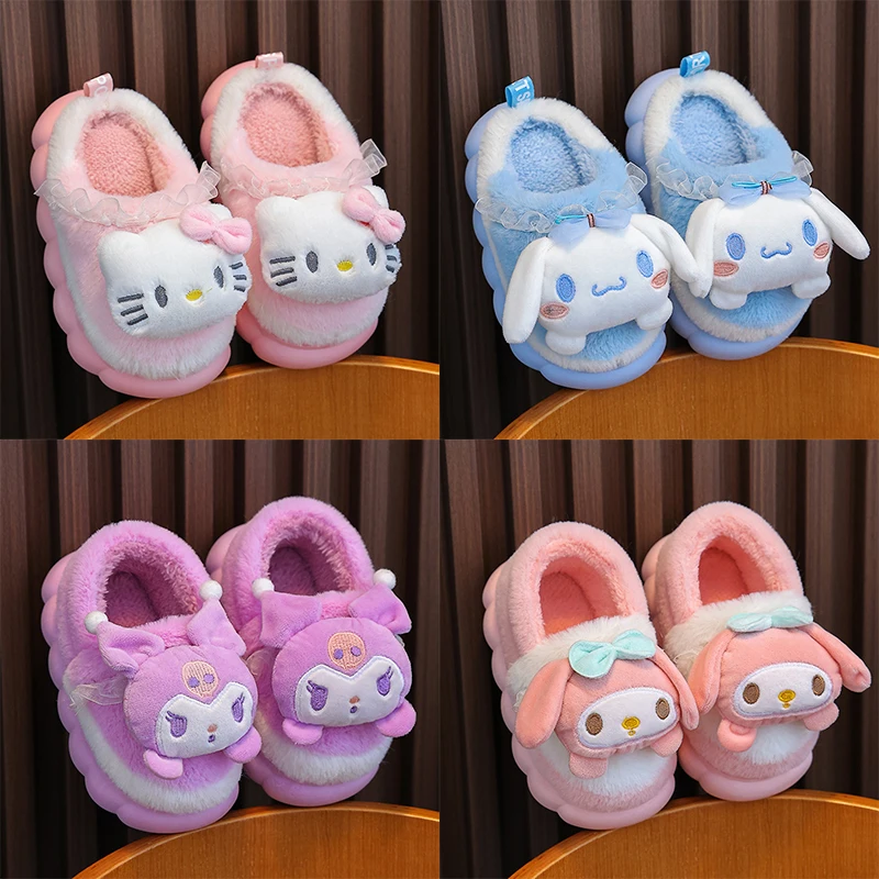 24-41 Yards Parent-Child Child Sanrioed Cotton Slippers Autumn and Winter Home Keep Warm Furry Shoes Cotton Shoes Festival Gift
24-41 Yards Parent-Child Child Sanrioed Cotton Slippers Autumn and Winter Home Keep Warm Furry Shoes Cotton Shoes Festival Gift