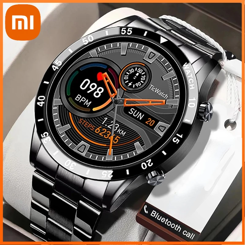 Xiaomi Full Touch Screen Smart Watch Sports Bluetooth Call Watch Blood Pressure Monitor Message Reminder Business Smartwatch Men
Xiaomi Full Touch Screen Smart Watch Sports Bluetooth Call Watch Blood Pressure Monitor Message Reminder Business Smartwatch Men