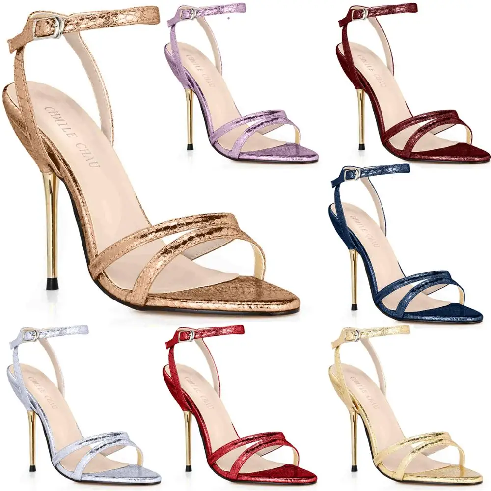 CHMILE CHAU Sexy Fashion Snakeskin Party Women Shoe Simple Ankle Strap Buckle Stiletto Iron High Heeled Sandals 3845C-3f
CHMILE CHAU Sexy Fashion Snakeskin Party Women Shoe Simple Ankle Strap Buckle Stiletto Iron High Heeled Sandals 3845C-3f