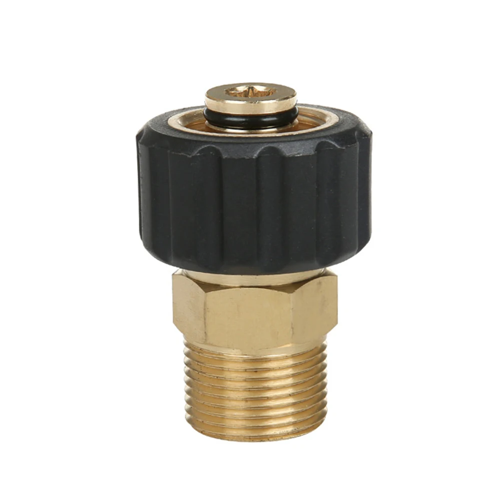 Garden Pressure Washer Adapter 4500 PSI Brass Connector M22x15mm Female Convert To M22x14/15 Mm Male Adapter
Garden Pressure Washer Adapter 4500 PSI Brass Connector M22x15mm Female Convert To M22x14/15 Mm Male Adapter