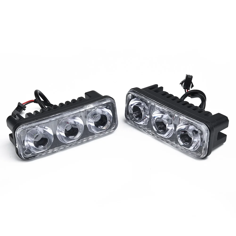 Work Light 12V 2pcs 3LED Daytime Fog Lamp High Power Running Super White Universal New Parts Practical Reliable
Work Light 12V 2pcs 3LED Daytime Fog Lamp High Power Running Super White Universal New Parts Practical Reliable