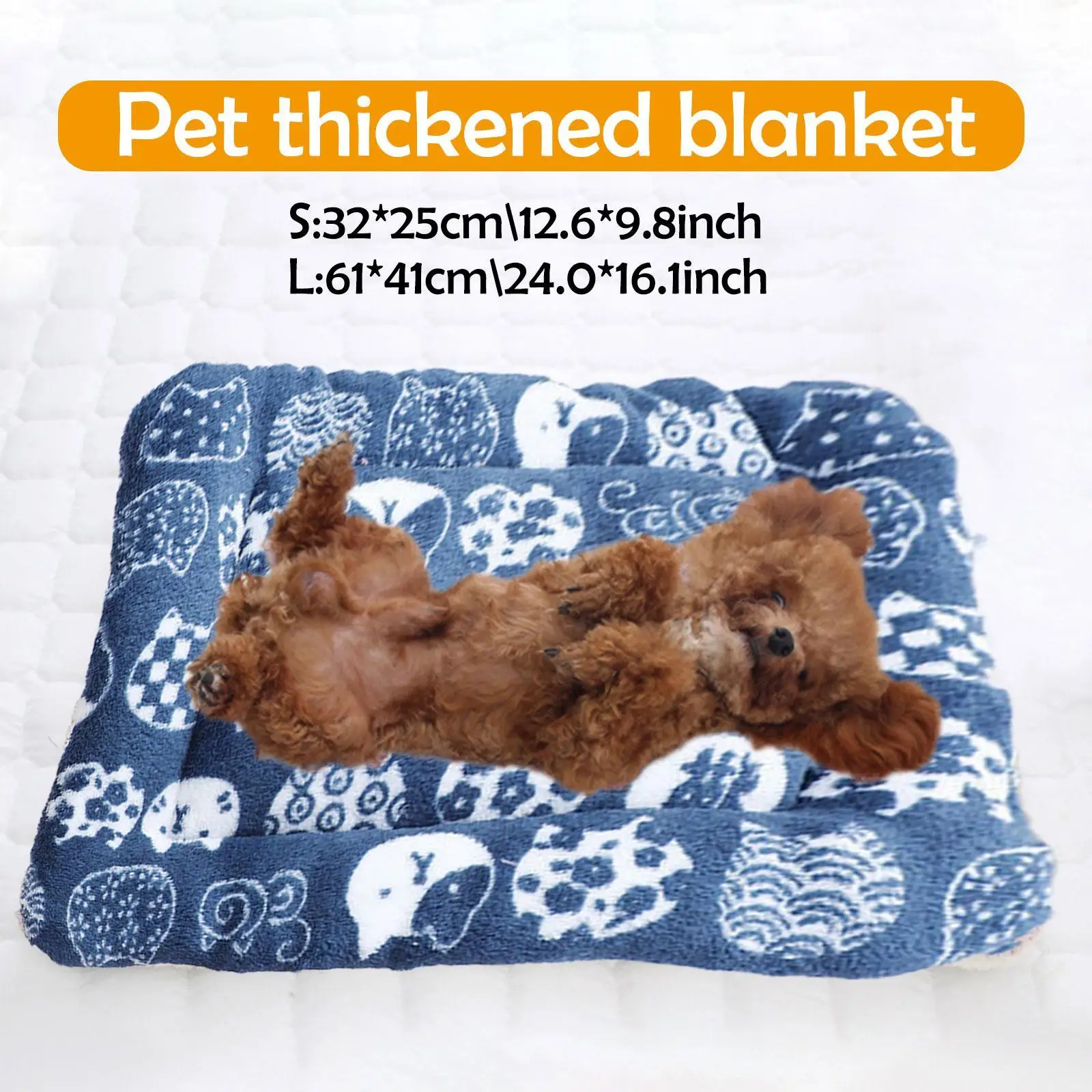 Dog Bed Fleece Pet Cushion Flannel Thickened Pet Mat Guinea Pig Hamster Bed Throw Blankets for Small Large Dogs Cats L0C0
Dog Bed Fleece Pet Cushion Flannel Thickened Pet Mat Guinea Pig Hamster Bed Throw Blankets for Small Large Dogs Cats L0C0