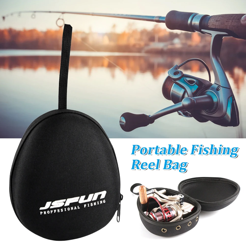 Portable EVA Fishing Reel Bag Protective Case Cover for Drum/Spinning/Raft Fishing Reel Pouch with Lanyard Fishing Accessories
Portable EVA Fishing Reel Bag Protective Case Cover for Drum/Spinning/Raft Fishing Reel Pouch with Lanyard Fishing Accessories