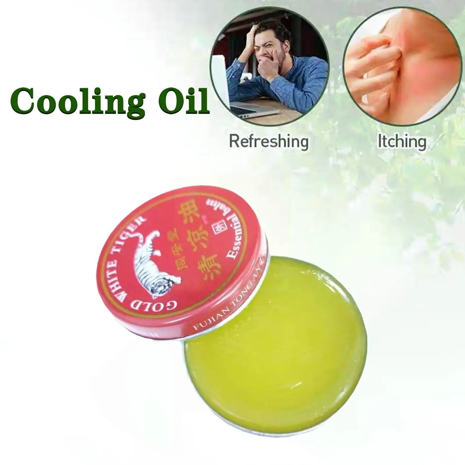 10g Cooling Ointment Oil Mosquito Repellent Heat Stroke Muscle Care Cream Relieve Skin Pain Refreshing Itching Headache To T4R1
10g Cooling Ointment Oil Mosquito Repellent Heat Stroke Muscle Care Cream Relieve Skin Pain Refreshing Itching Headache To T4R1