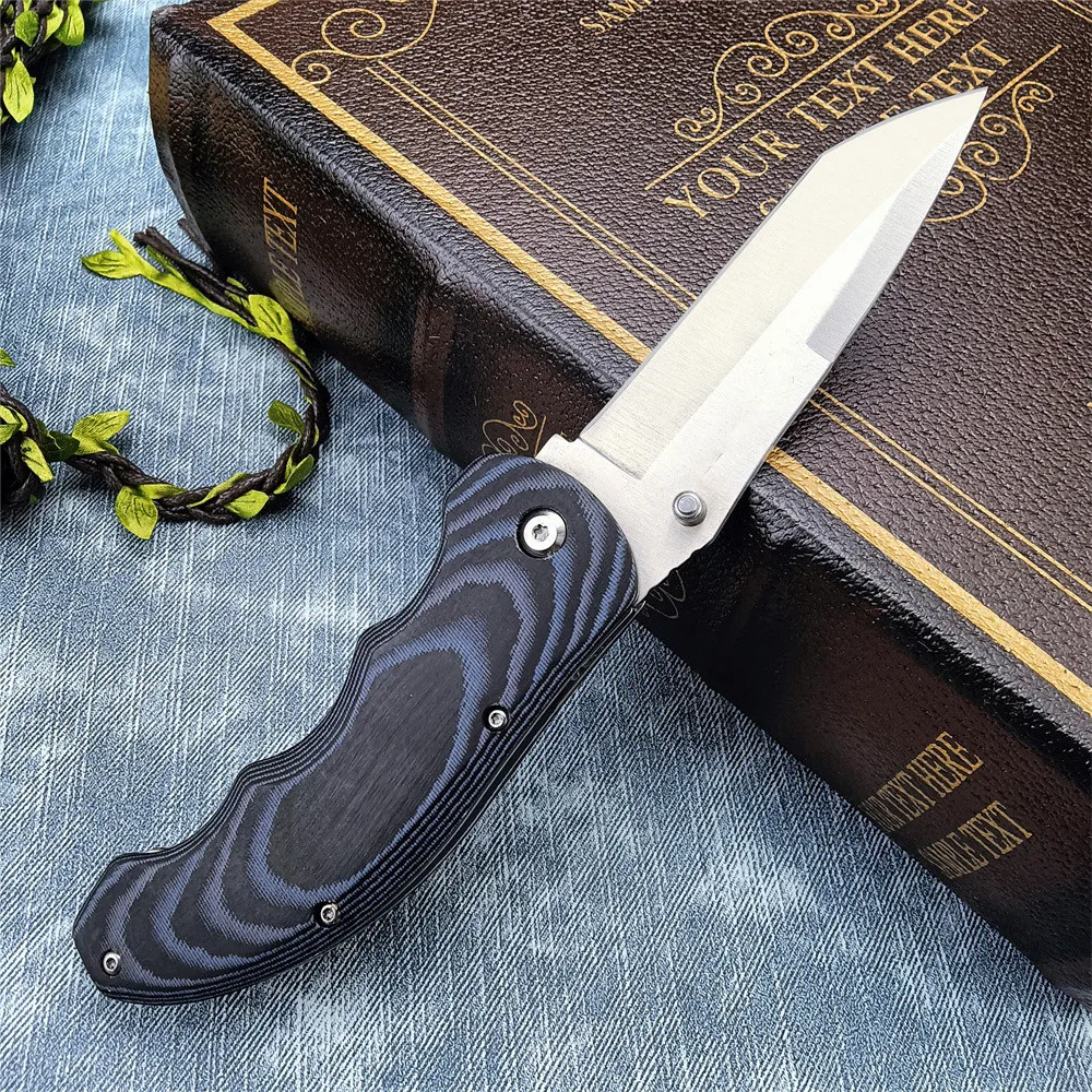 High Quality Folding Knife 7Cr13Mov Black Blade Mikata Handle Military Tactical Pants Belt Clip Knives Outdoor Combat EDC Tool
High Quality Folding Knife 7Cr13Mov Black Blade Mikata Handle Military Tactical Pants Belt Clip Knives Outdoor Combat EDC Tool