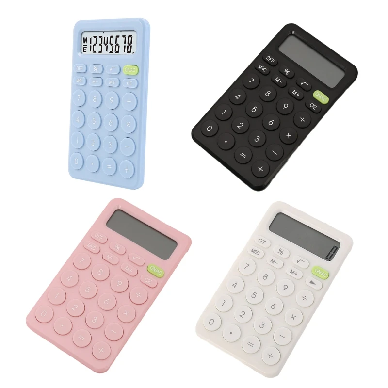 8 Digits Electronic Calculators Solar Battery Dual Power Calculator with Large LCD Display for Office Home School Use
8 Digits Electronic Calculators Solar Battery Dual Power Calculator with Large LCD Display for Office Home School Use