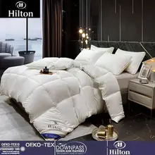 HILTON 5 Star Hotel Goose Down Duck Duvet Four Seasons Winter Quilt Warm Double Bed Duvets Comforter Air-conditioner Quilts
