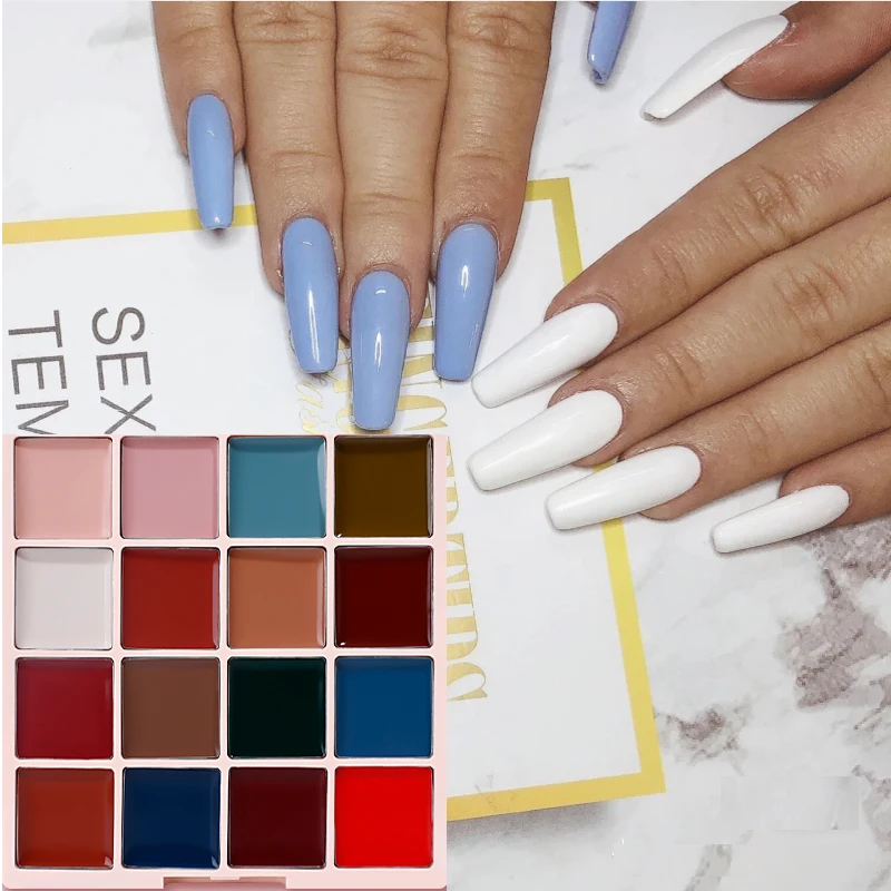 16 Colors Glitter Nail Polish Gel Semi Permanent UV Led Gel Varnish Soak Nail Lacquers Base Coat for DIY Nail Art Polish Set
16 Colors Glitter Nail Polish Gel Semi Permanent UV Led Gel Varnish Soak Nail Lacquers Base Coat for DIY Nail Art Polish Set