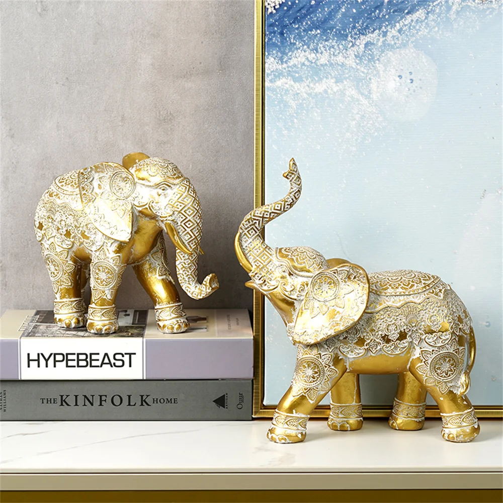 Curved Elephant Statues Sculpture Figurine Handmade Desk Decor Room Ornaments Creative Novelty Delicate Decorative Crafts
Curved Elephant Statues Sculpture Figurine Handmade Desk Decor Room Ornaments Creative Novelty Delicate Decorative Crafts