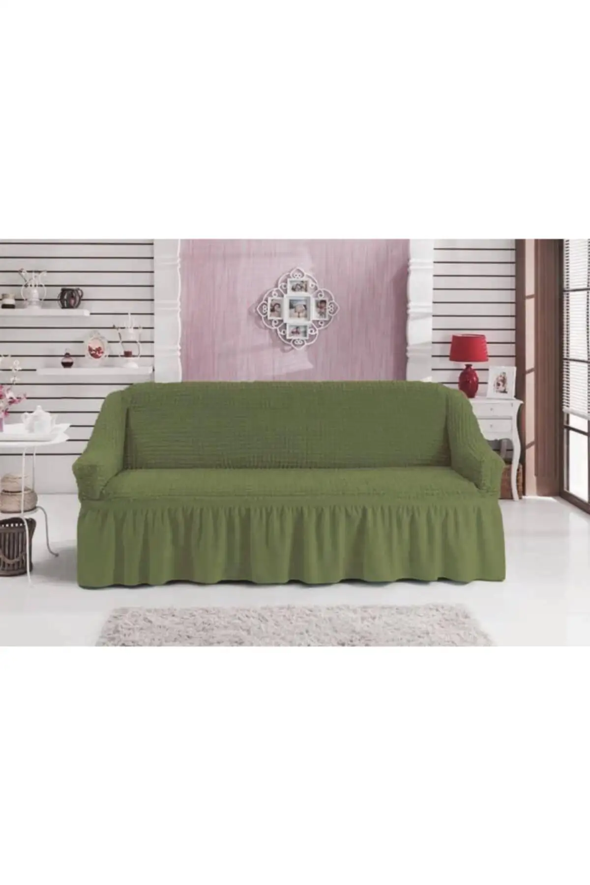 3 Personality Cotton Sofa Cover sofa Green 230x260 White Living Room Textile Home & Furniture
3 Personality Cotton Sofa Cover sofa Green 230x260 White Living Room Textile Home & Furniture