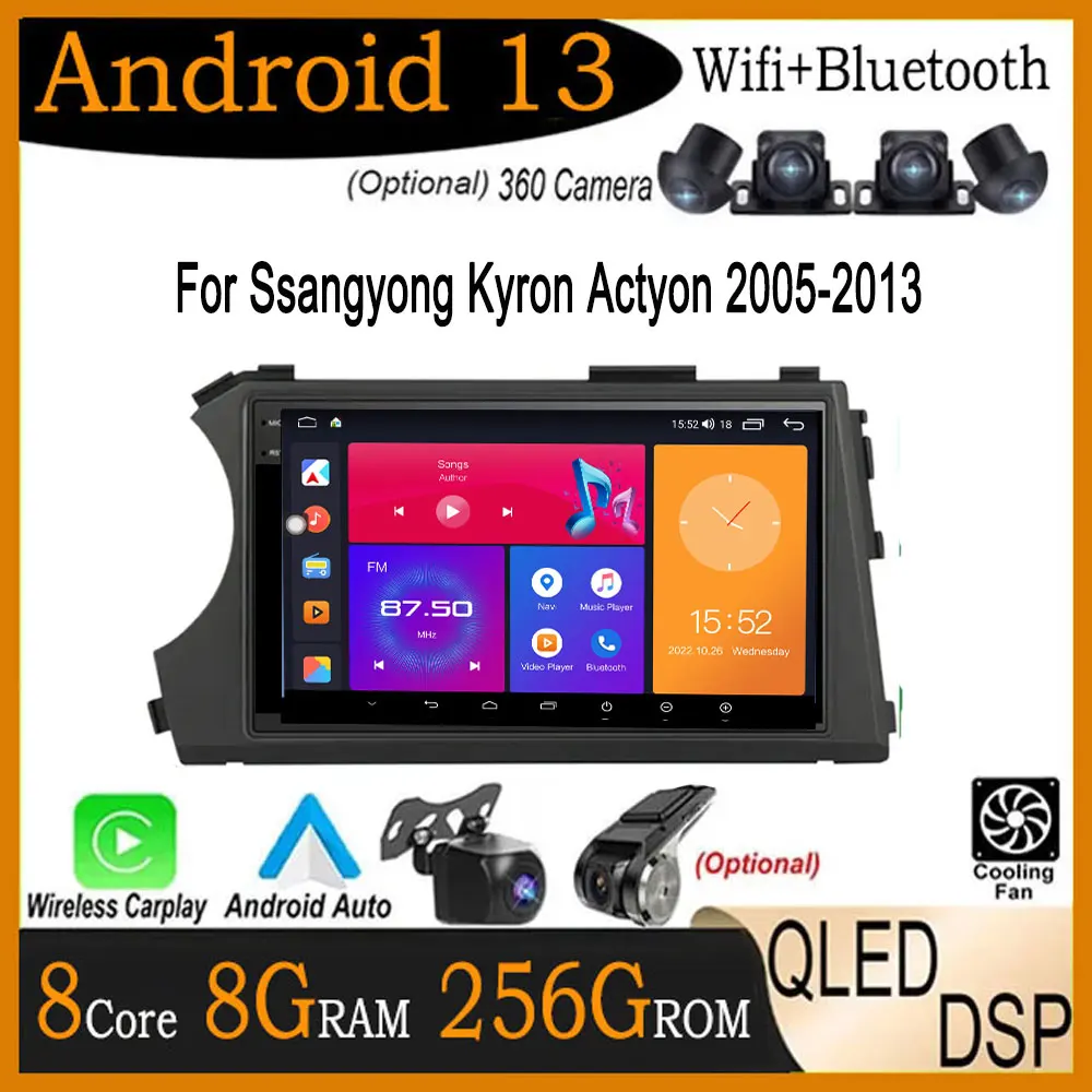 DPS IPS QLED Android 13 для Ssangyong Kyron Actyon 2005-2013 автомобильное радио 4G Wifi Автомобильный мультимедийный видеоплеер навигация CarPlay
DPS IPS QLED Android 13 для Ssangyong Kyron Actyon 2005-2013 автомобильное радио 4G Wifi Автомобильный мультимедийный видеоплеер навигация CarPlay