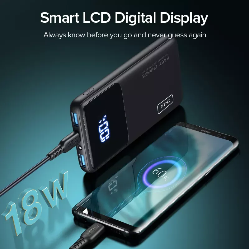 INIU PD 18W Power Bank 10500mAh Fast Charging Portable Charger Powerbank External Battery Pack For iPhone 12 11 10
INIU PD 18W Power Bank 10500mAh Fast Charging Portable Charger Powerbank External Battery Pack For iPhone 12 11 10