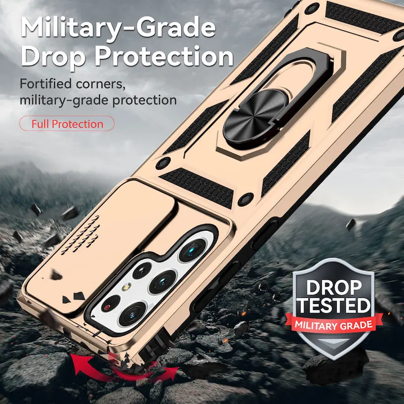 Armor Ring Bracket Phone Case for Samsung Galaxy S22 S21 S20 Pro FE Ultra S10 A72 A73 A52 A42 A23 A33 A32 A12 A22 A13 A03 Cover
Armor Ring Bracket Phone Case for Samsung Galaxy S22 S21 S20 Pro FE Ultra S10 A72 A73 A52 A42 A23 A33 A32 A12 A22 A13 A03 Cover