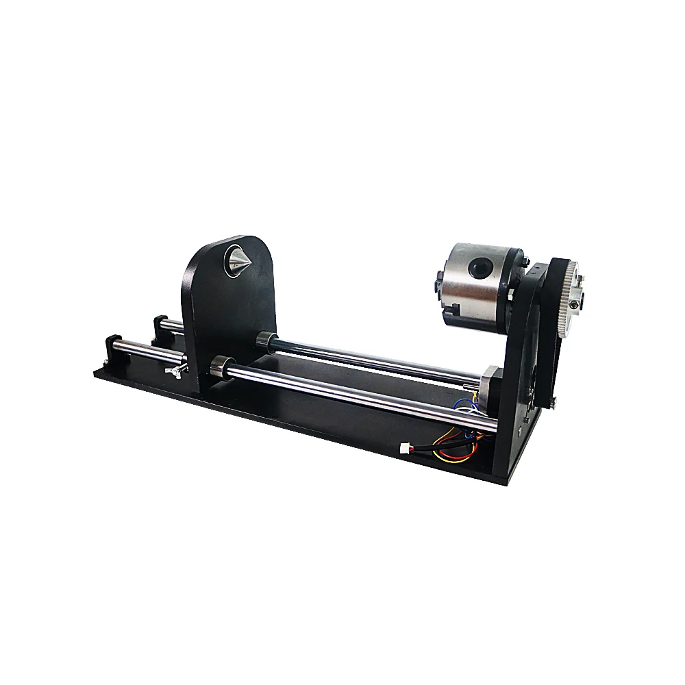 4th Rotary Axis for Laser Engraving Cutting Machine 50W 60W 80W 100W Cutter Engraver 6040 6090 1060 above model use 80MM diamete
4th Rotary Axis for Laser Engraving Cutting Machine 50W 60W 80W 100W Cutter Engraver 6040 6090 1060 above model use 80MM diamete