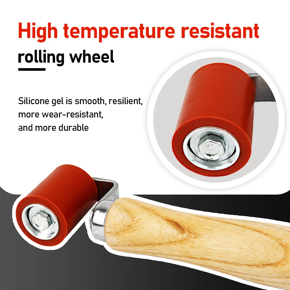 ПВХ портативный ролик для нажимного колеса, деревянная ручка, высокотемпературный горячий воздух, пластиковая сварка, аксессуары, инструмент для ремонта шин
ПВХ портативный ролик для нажимного колеса, деревянная ручка, высокотемпературный горячий воздух, пластиковая сварка, аксессуары, инструмент для ремонта шин