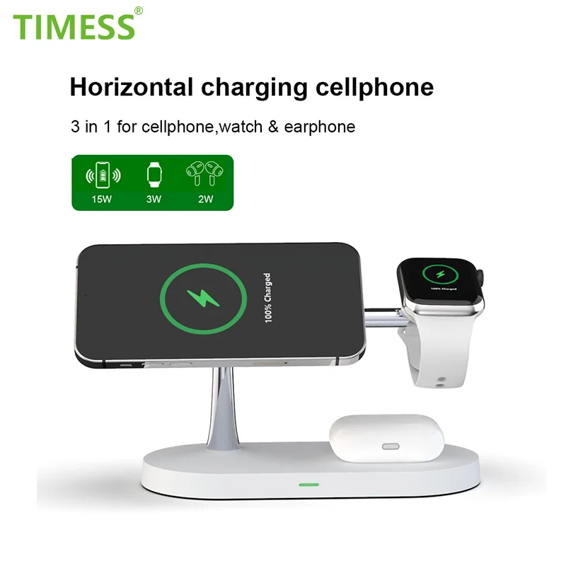 QI Macsafe Wireless Charger For iPhone 13 11 12 MINI PRI MAXSamsung S21 S20 Apple Watch 7-1/SE Charging Station for Airpods Pro
QI Macsafe Wireless Charger For iPhone 13 11 12 MINI PRI MAXSamsung S21 S20 Apple Watch 7-1/SE Charging Station for Airpods Pro