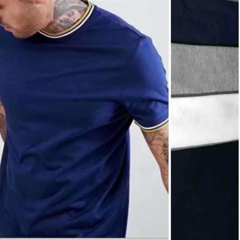 FP01 High Quality 100% Cotton Men's Short Sleeve T-shirt Homre Casual O-Neck Homme Wheat Embroidery Ribbon Printing Top
FP01 High Quality 100% Cotton Men's Short Sleeve T-shirt Homre Casual O-Neck Homme Wheat Embroidery Ribbon Printing Top
