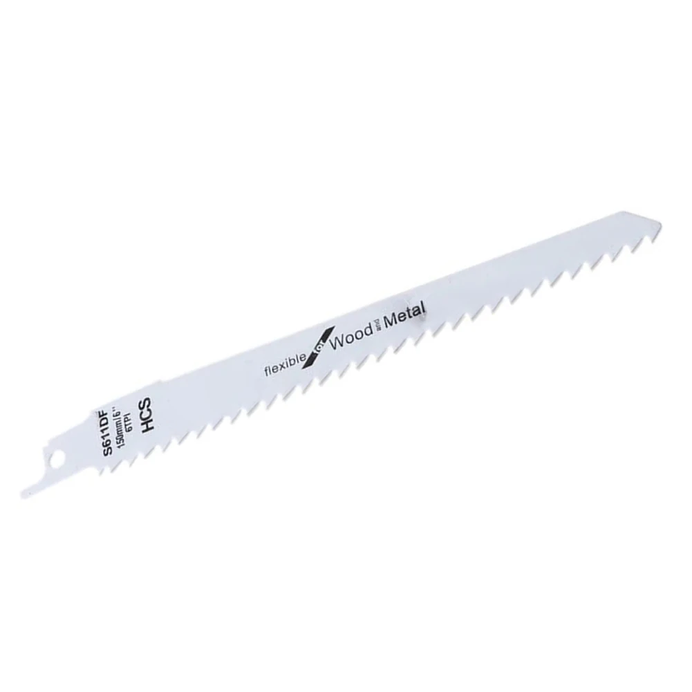 1Pc S611D Saw Blade 150mm HCS Reciprocating Saw Blade Cutter For Wood Plastic Metal Cutting Woodworking Power Tool Accessories
1Pc S611D Saw Blade 150mm HCS Reciprocating Saw Blade Cutter For Wood Plastic Metal Cutting Woodworking Power Tool Accessories