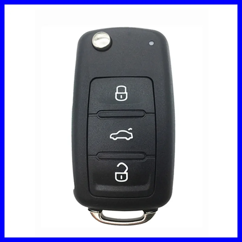 

New 5K0 837 202 AD For Volkswagen Beetle Passat Caddy Eos Polo Jetta 433MHz ID48 3 Button Upgraded Remote Key 5K0837202AD