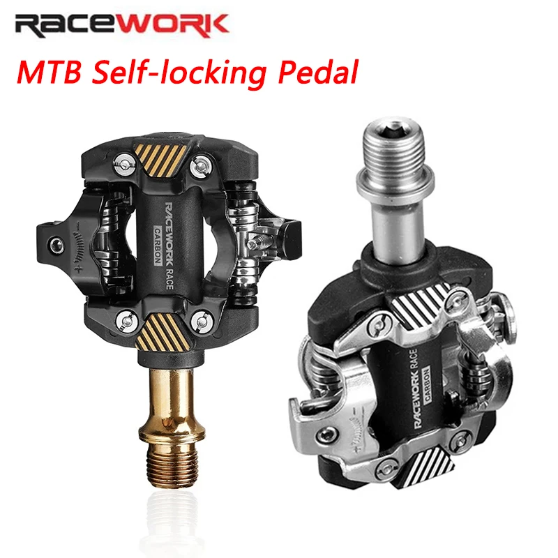 RACEWORK MTB Cycling Self-Locking SPD Pedal Pedals Mountain Bicycle Clipless DU Bearing Footrest Parts Road Bike Pedals
RACEWORK MTB Cycling Self-Locking SPD Pedal Pedals Mountain Bicycle Clipless DU Bearing Footrest Parts Road Bike Pedals