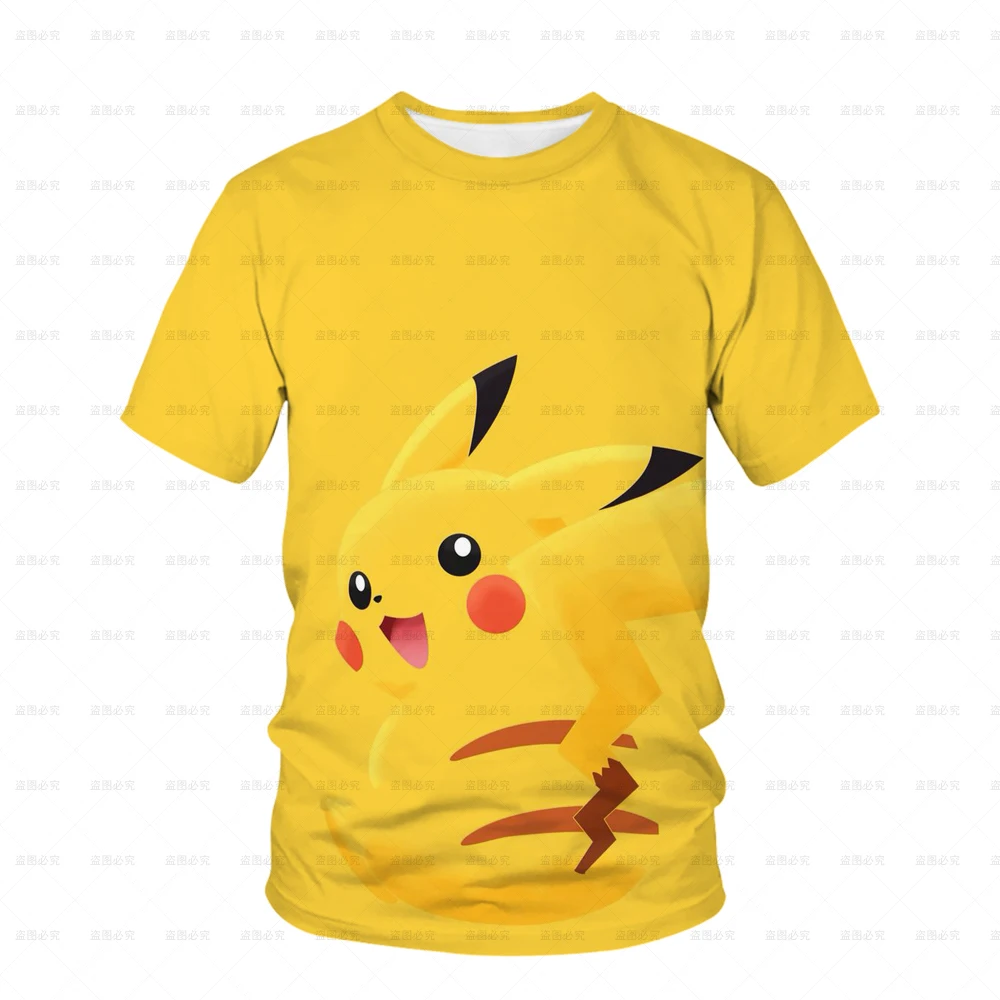 New Cute Pocket Monster Pikachu T-shirt Children's Cute Game Cartoon Print Fashion Harajuku Casual Short Sleeve Garment 4T-14T
New Cute Pocket Monster Pikachu T-shirt Children's Cute Game Cartoon Print Fashion Harajuku Casual Short Sleeve Garment 4T-14T
