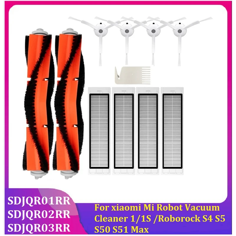 11PCS Vacuum Cleaner Parts For Xiaomi Mi Robot Vacuum Cleaner 1/1S Roborock S4 S5 S50 S51 Max SDJQR01RR SDJQR02RR SDJQR03RR
11PCS Vacuum Cleaner Parts For Xiaomi Mi Robot Vacuum Cleaner 1/1S Roborock S4 S5 S50 S51 Max SDJQR01RR SDJQR02RR SDJQR03RR